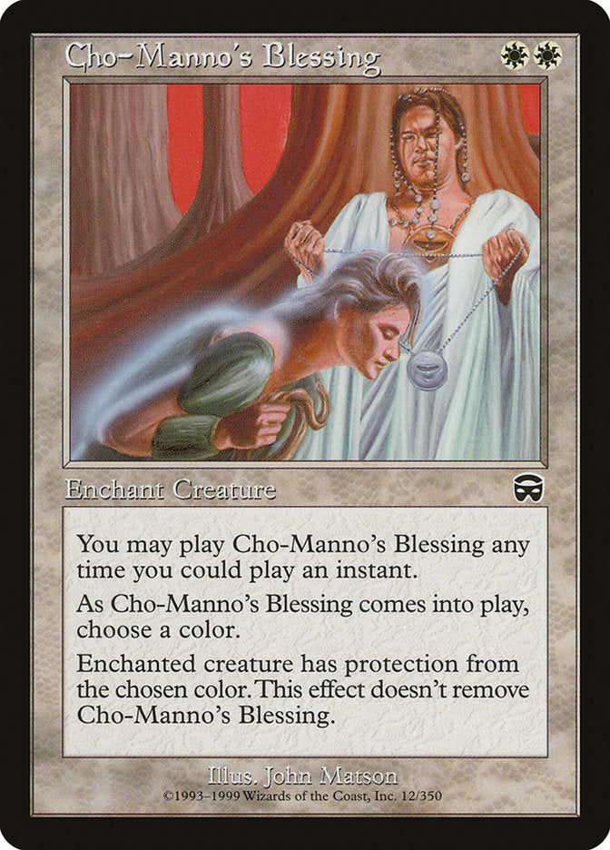 Cho-Manno's Blessing - Mercadian Masques (MMQ)