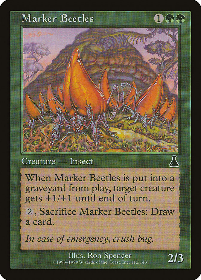 Marker Beetles - Urza's Destiny (UDS)