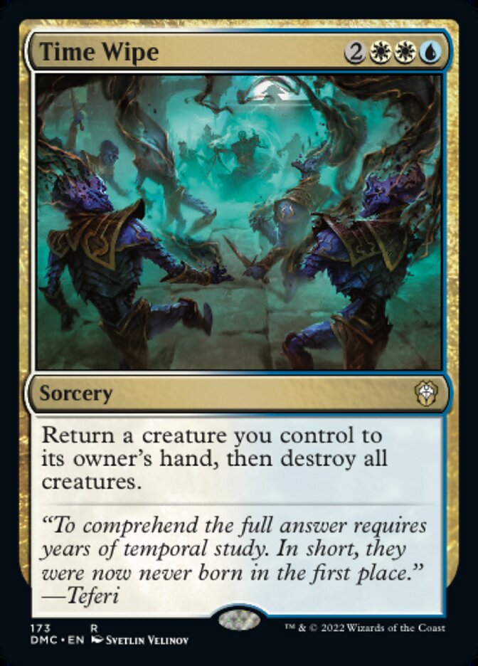 Time Wipe - Dominaria United Commander (DMC)