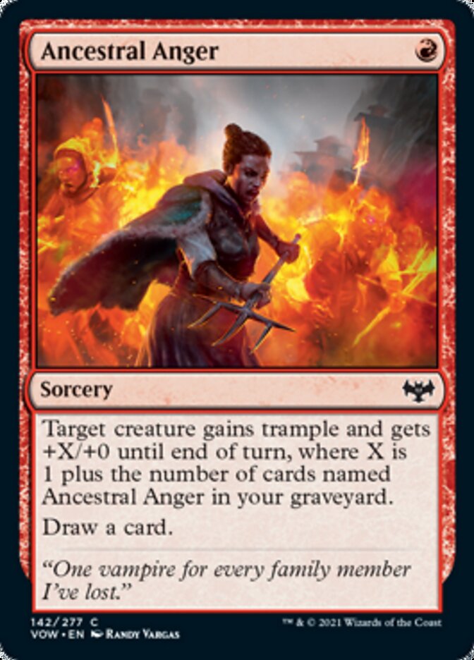 Ancestral Anger - Innistrad: Crimson Vow (VOW)