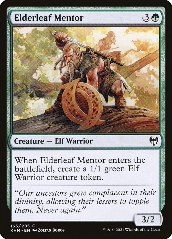 Elderleaf Mentor - Kaldheim (KHM)