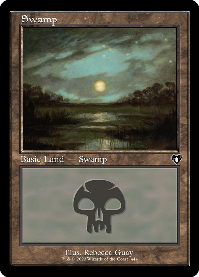 Swamp (444) - Commander Masters (CMM)