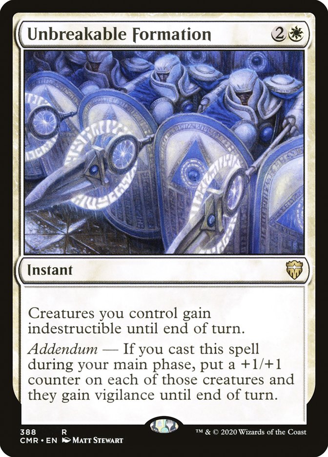 Unbreakable Formation - Commander Legends (CMR)