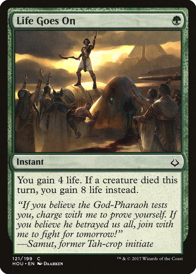Life Goes On - Hour of Devastation (HOU)