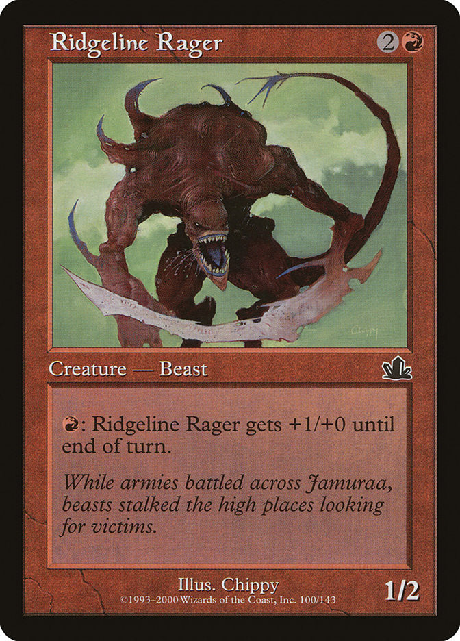 Ridgeline Rager - Prophecy (PCY)