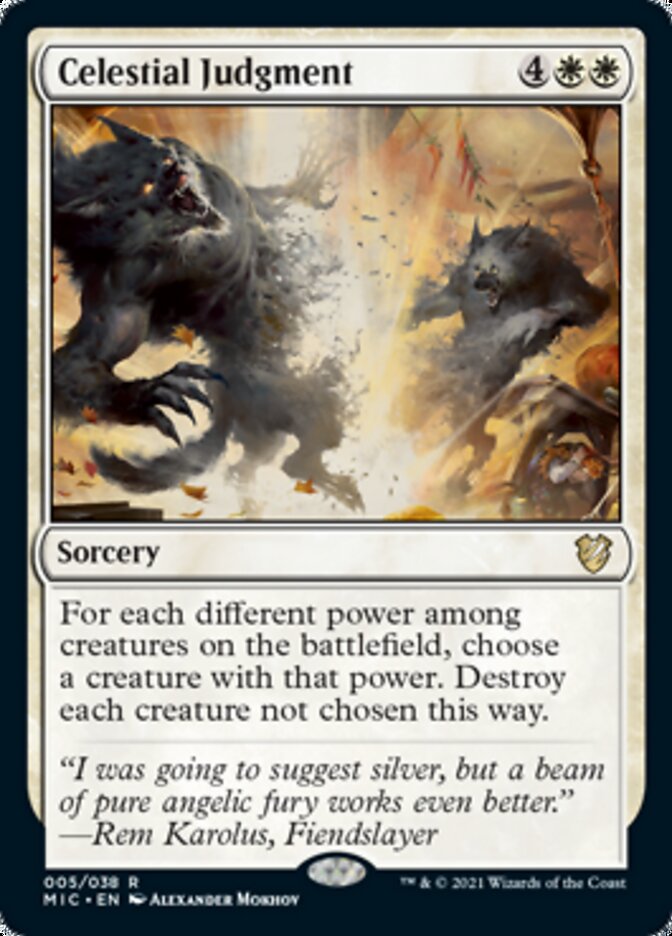 Celestial Judgment - Midnight Hunt Commander (MIC)