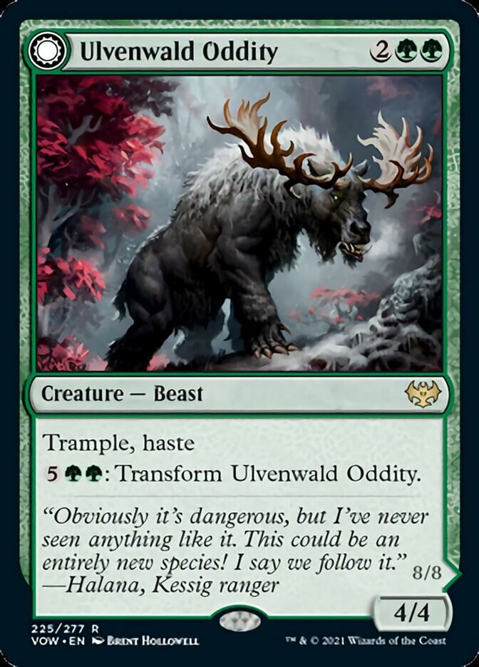 Ulvenwald Oddity // Ulvenwald Behemoth - Innistrad: Crimson Vow (VOW)