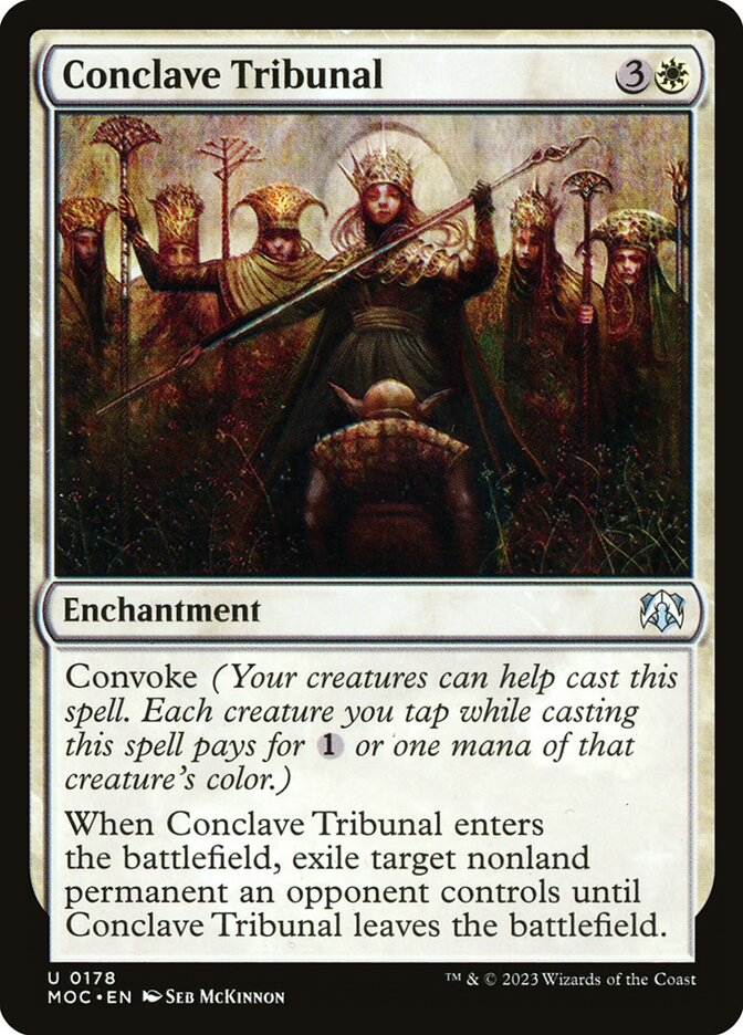 Conclave Tribunal - March of the Machine Commander (MOC)