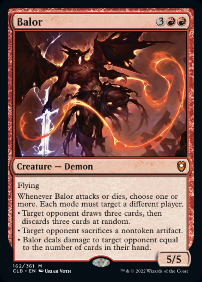 Balor - Commander Legends: Battle for Baldur's Gate (CLB)