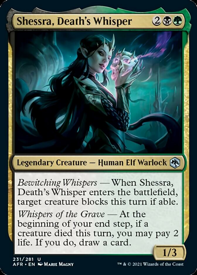 Shessra, Death's Whisper - Adventures in the Forgotten Realms (AFR)