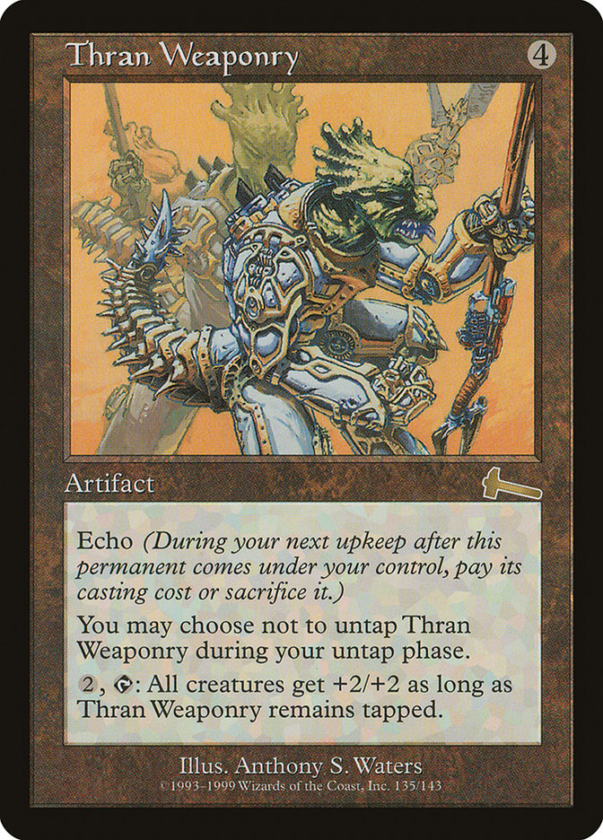 Thran Weaponry - Urza's Legacy (ULG)