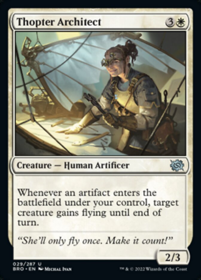 Thopter Architect - The Brothers' War (BRO)
