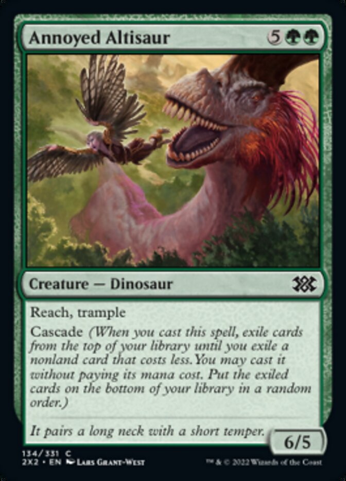 Annoyed Altisaur - Double Masters 2022 (2X2)