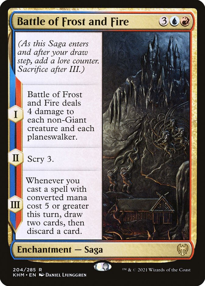 Battle of Frost and Fire - Kaldheim (KHM)