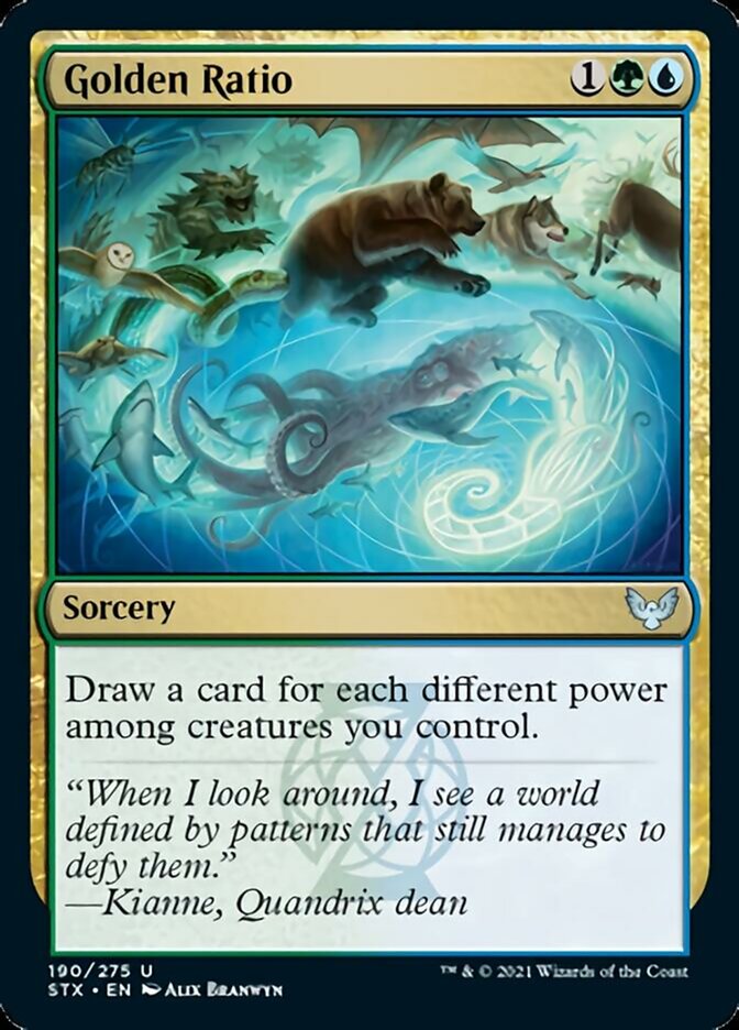 Golden Ratio - Strixhaven: School of Mages (STX)