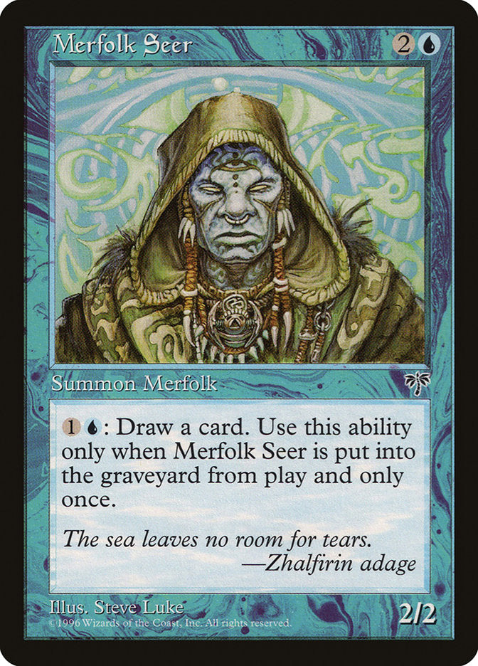 Merfolk Seer - Mirage (MIR)