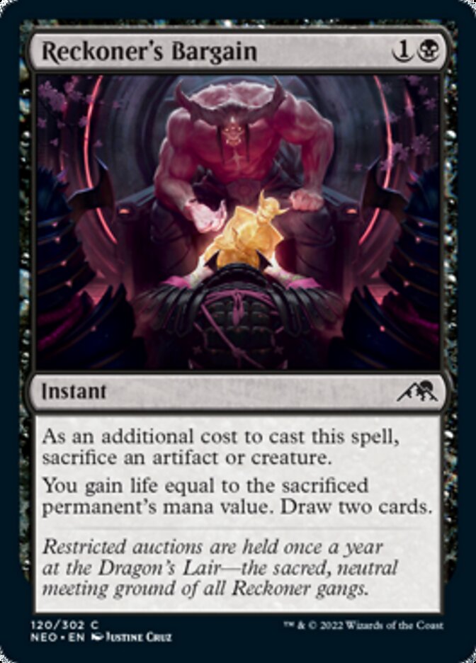 Reckoner's Bargain - Kamigawa: Neon Dynasty (NEO)