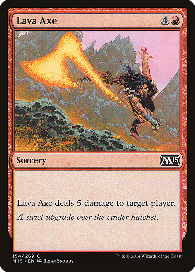 Lava Axe - Magic 2015 (M15)