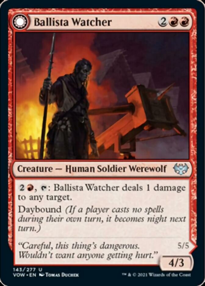 Ballista Watcher // Ballista Wielder - Innistrad: Crimson Vow (VOW)
