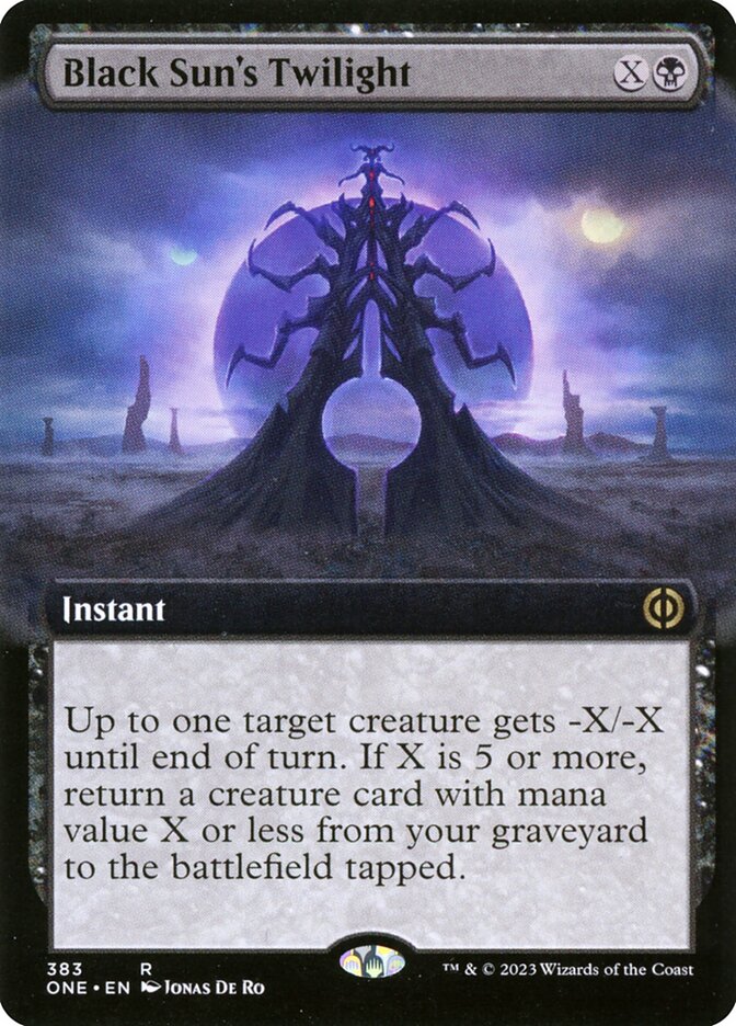 Black Sun's Twilight - [Extended Art] Phyrexia: All Will Be One (ONE)