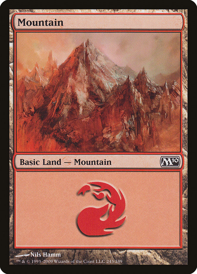 Mountain (243) - Magic 2010 (M10)