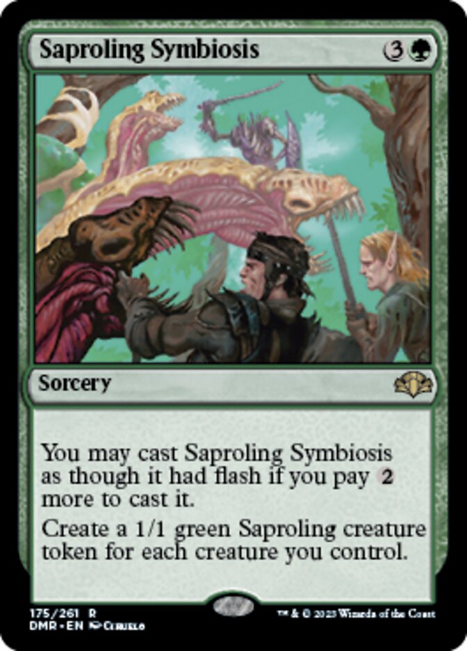 Saproling Symbiosis - Dominaria Remastered (DMR)