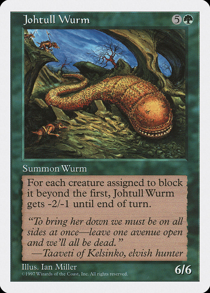 Johtull Wurm - Fifth Edition (5ED)