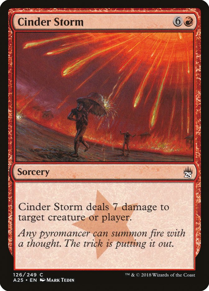 Cinder Storm - Masters 25 (A25)