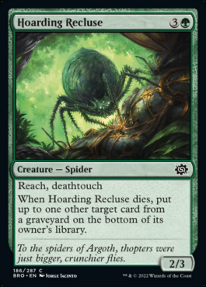 Hoarding Recluse - The Brothers' War (BRO)