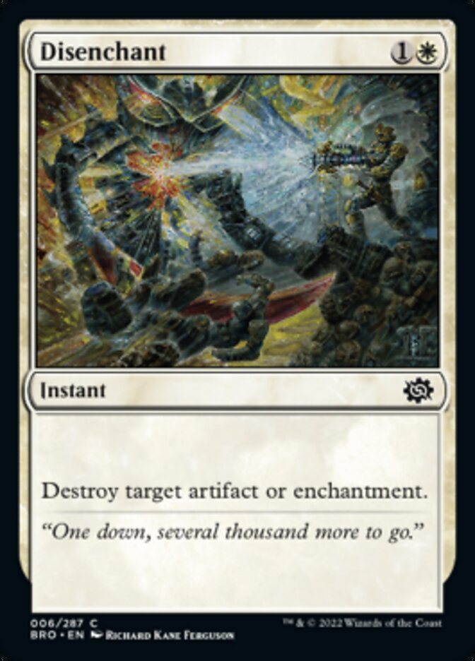 Disenchant (6) - The Brothers' War (BRO)