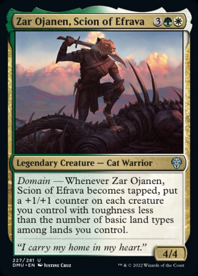 Zar Ojanen, Scion of Efrava - Dominaria United (DMU)