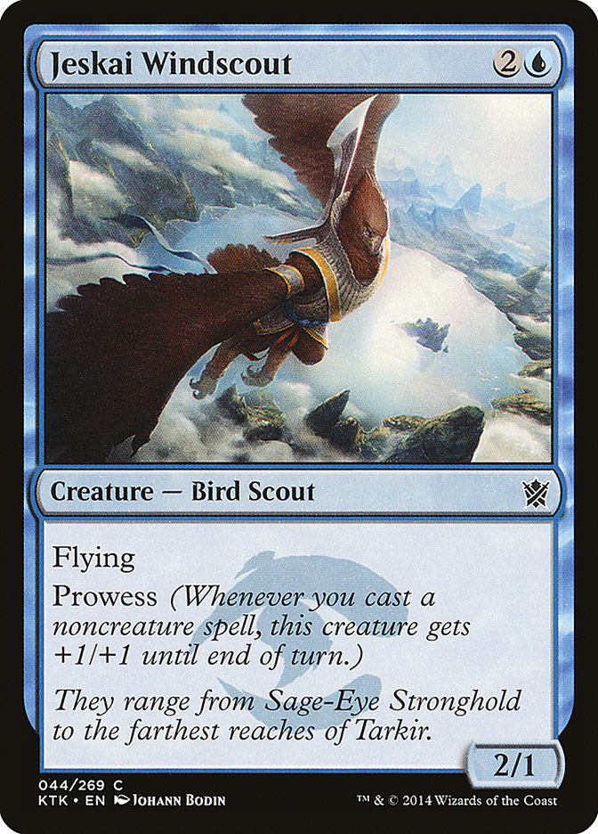 Jeskai Windscout - Khans of Tarkir (KTK)