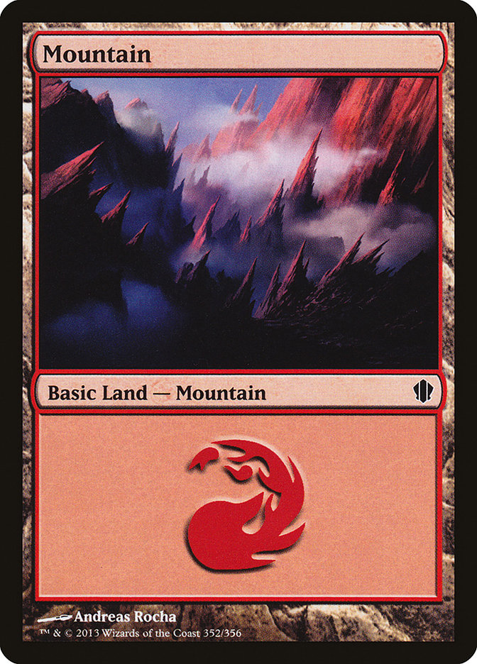 Mountain (352) - Commander 2013 (C13)