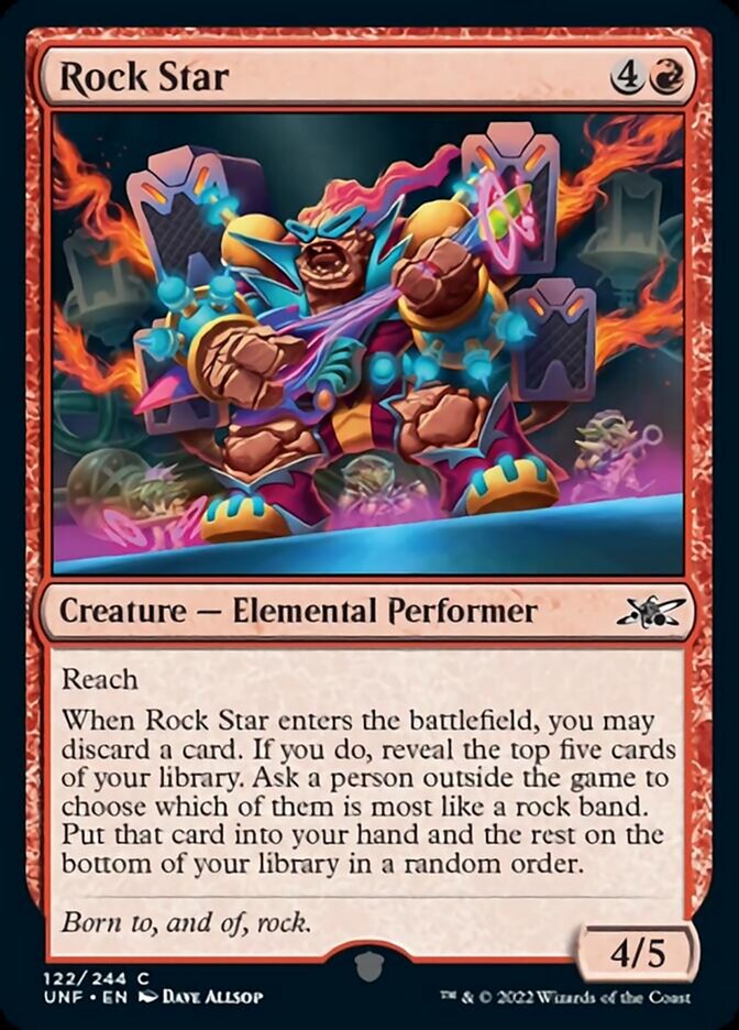 Rock Star - Unfinity (UNF)