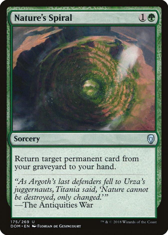 Nature's Spiral - Dominaria (DOM)