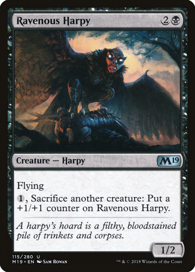 Ravenous Harpy - Core Set 2019 (M19)