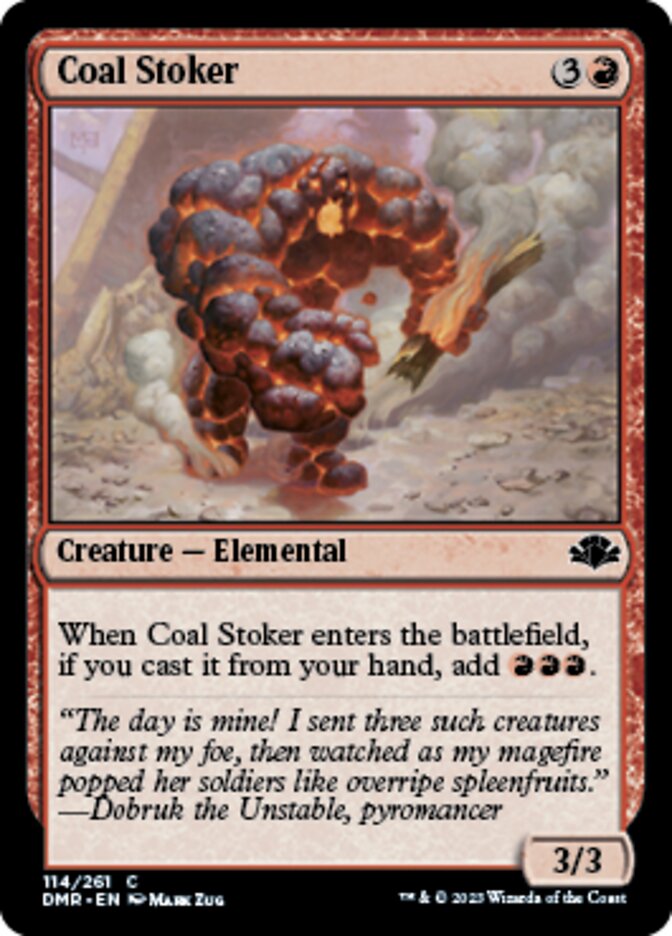 Coal Stoker - Dominaria Remastered (DMR)