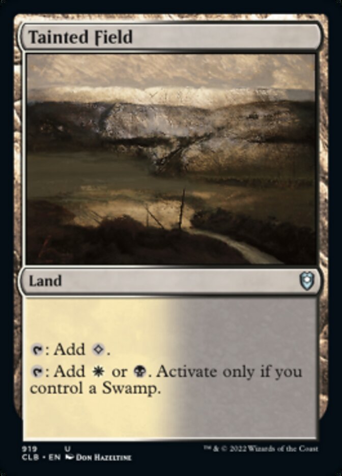 Tainted Field - Commander Legends: Battle for Baldur's Gate (CLB)