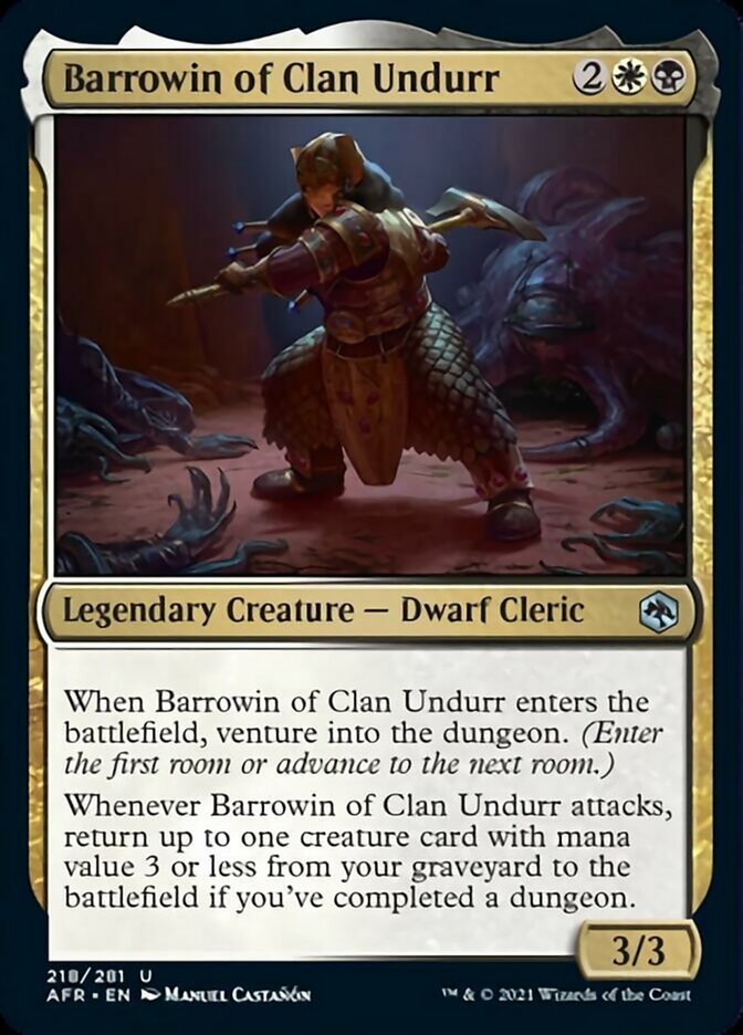 Barrowin of Clan Undurr - Adventures in the Forgotten Realms (AFR)