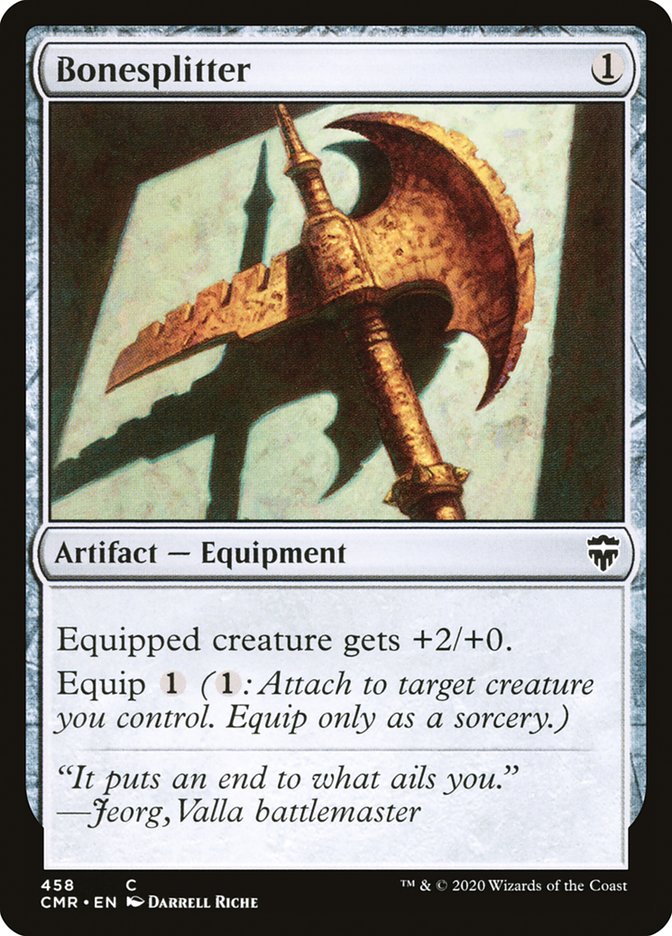 Bonesplitter - Commander Legends (CMR)
