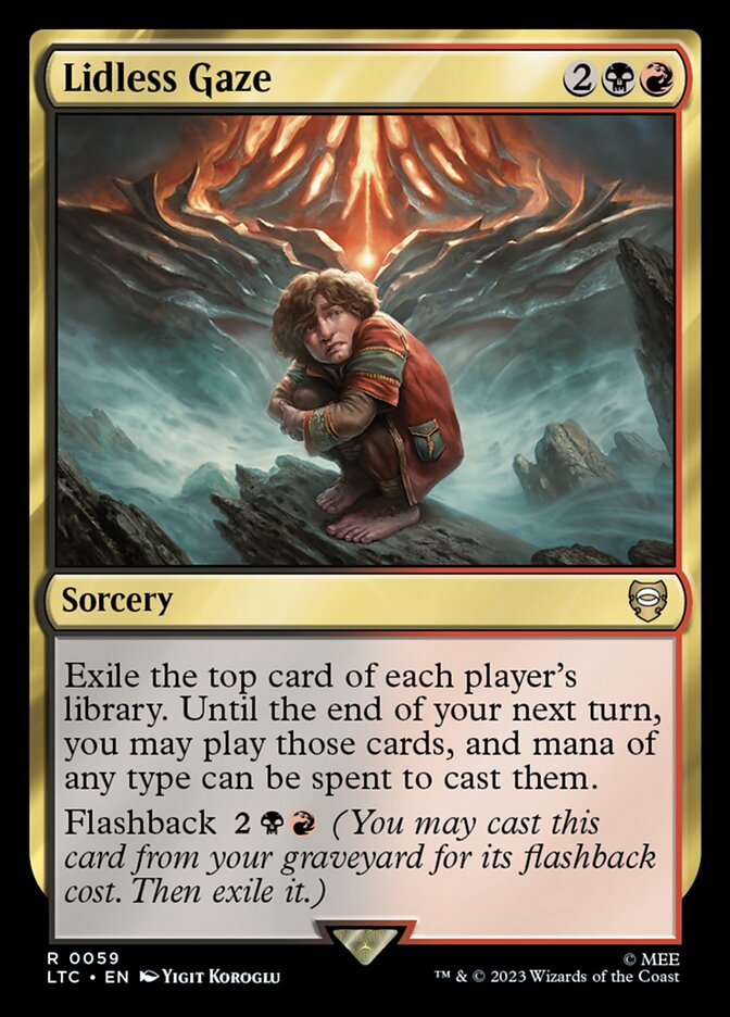 Lidless Gaze - Tales of Middle-earth Commander (LTC)