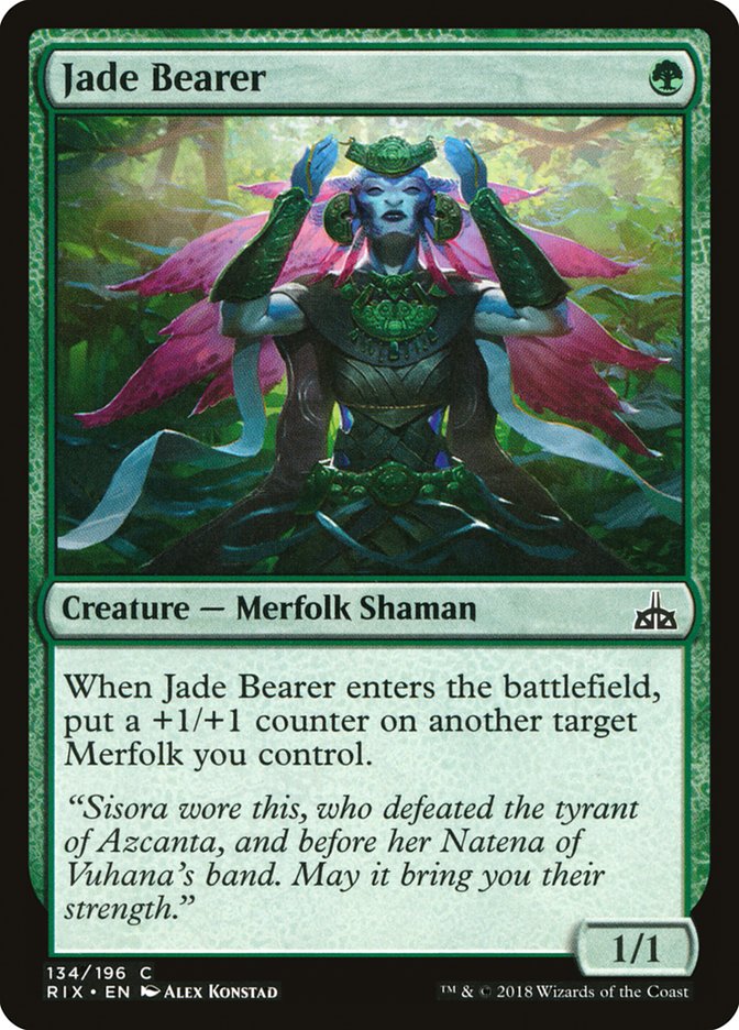 Jade Bearer - Rivals of Ixalan (RIX)