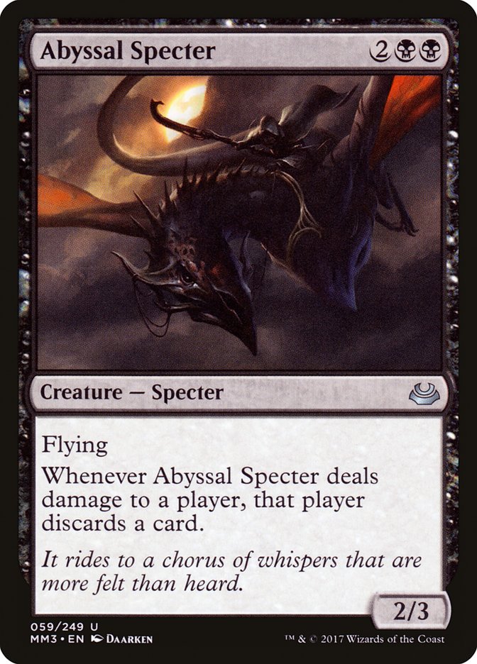 Abyssal Specter - Modern Masters 2017 (MM3)
