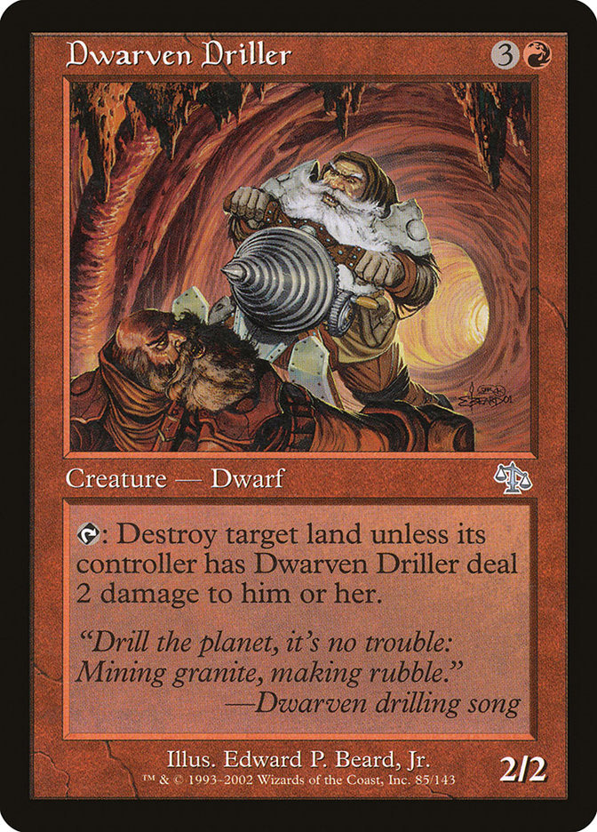 Dwarven Driller - Judgment (JUD)