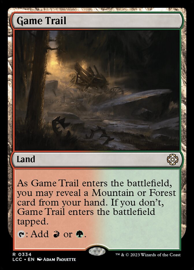 Game Trail - Lost Caverns of Ixalan Commander (LCC)