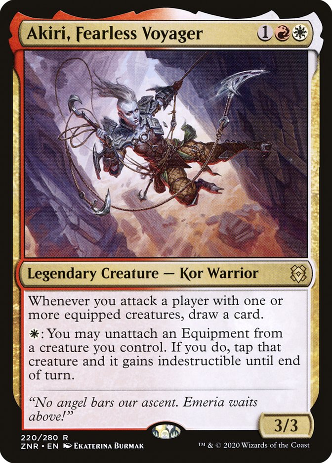 Akiri, Fearless Voyager - Zendikar Rising (ZNR)