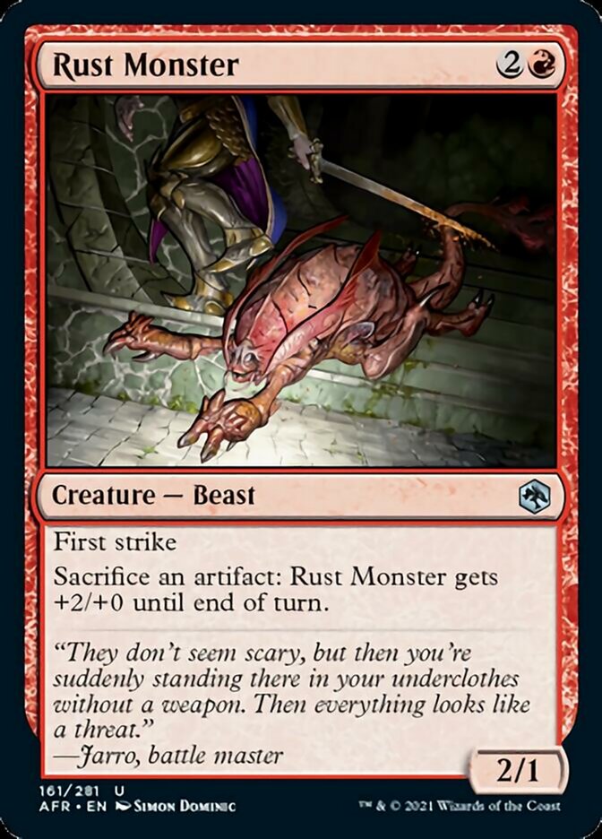 Rust Monster - Adventures in the Forgotten Realms (AFR)