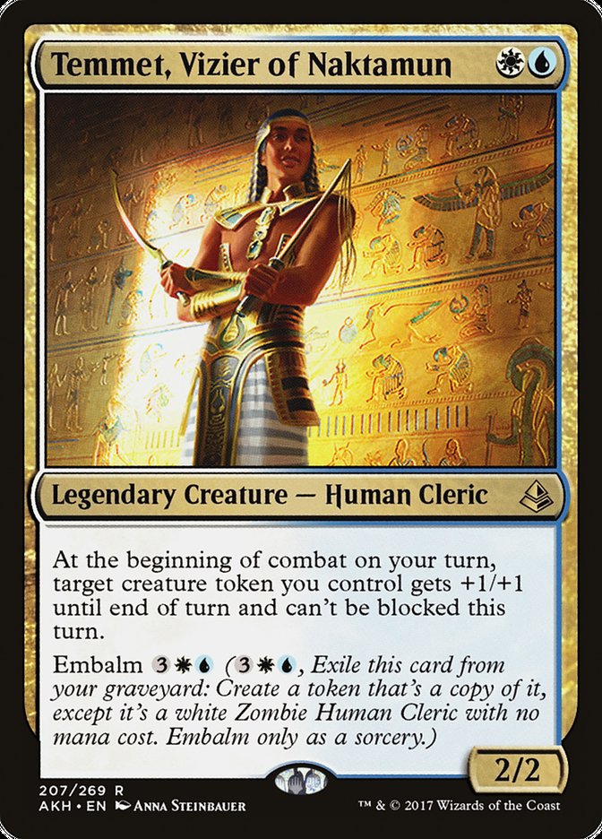 Temmet, Vizier of Naktamun - Amonkhet (AKH)