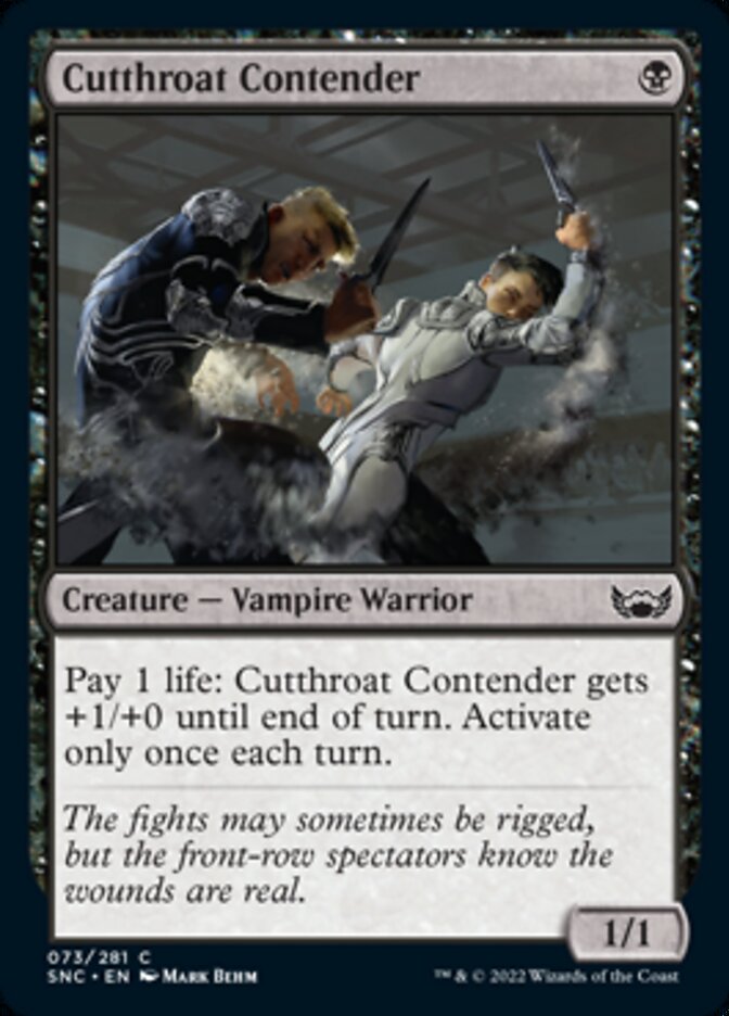 Cutthroat Contender - Streets of New Capenna (SNC)