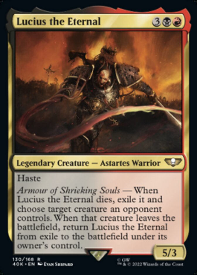 Lucius the Eternal - Warhammer 40,000 Commander (40K)